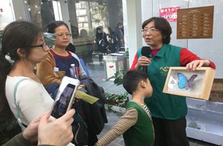 奉献科普教育，我乐意——记上海自然博物馆科学辅导组志愿者陈莉萍